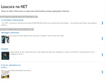 Tablet Screenshot of loucuranet.blogspot.com