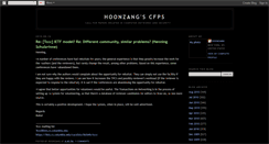 Desktop Screenshot of hoonzang.blogspot.com