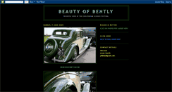 Desktop Screenshot of bentlybadge.blogspot.com
