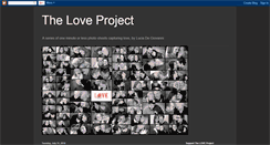 Desktop Screenshot of photoloveproject.blogspot.com