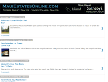 Tablet Screenshot of mauiestatesonline.blogspot.com