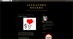 Desktop Screenshot of alexboarro.blogspot.com