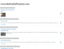 Tablet Screenshot of methodistpreacher.blogspot.com