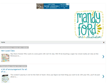 Tablet Screenshot of mandyford.blogspot.com