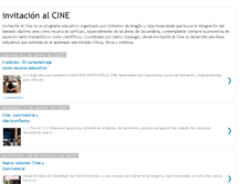 Tablet Screenshot of invitacionalcine.blogspot.com