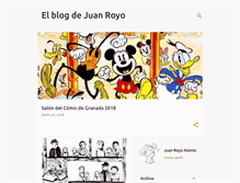 Tablet Screenshot of juanroyo.blogspot.com