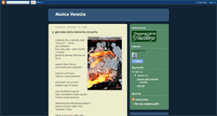 Desktop Screenshot of musicavenezia.blogspot.com
