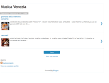 Tablet Screenshot of musicavenezia.blogspot.com