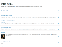 Tablet Screenshot of antonatwestwood.blogspot.com