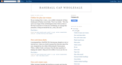 Desktop Screenshot of baseball-cap-wholesale-587.blogspot.com