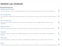 Tablet Screenshot of baseball-cap-wholesale-587.blogspot.com