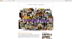 Desktop Screenshot of justgot2bead.blogspot.com