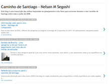 Tablet Screenshot of oscaminhos.blogspot.com
