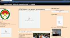 Desktop Screenshot of dharmawanita-dispen-tangsel.blogspot.com