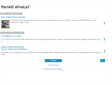 Tablet Screenshot of hariadialmalay.blogspot.com