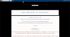 Desktop Screenshot of desmoinesindetroit.blogspot.com