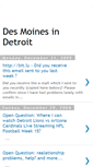 Mobile Screenshot of desmoinesindetroit.blogspot.com