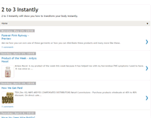 Tablet Screenshot of 2to3instantly.blogspot.com