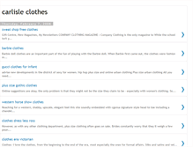 Tablet Screenshot of carlisle-clothes.blogspot.com