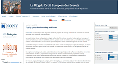 Desktop Screenshot of europeanpatentcaselaw.blogspot.com