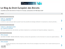 Tablet Screenshot of europeanpatentcaselaw.blogspot.com