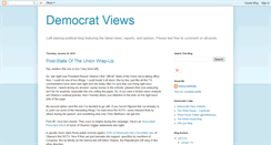 Desktop Screenshot of democratviews.blogspot.com