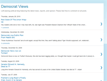 Tablet Screenshot of democratviews.blogspot.com