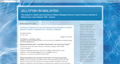 Desktop Screenshot of malaysianjellyfish-cnidaria.blogspot.com