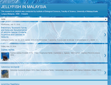 Tablet Screenshot of malaysianjellyfish-cnidaria.blogspot.com
