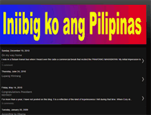 Tablet Screenshot of iniibigkoangpilipinas.blogspot.com