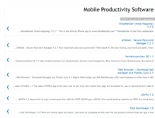 Tablet Screenshot of mobile-productivity-software.blogspot.com