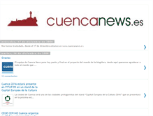 Tablet Screenshot of cuencanews.blogspot.com