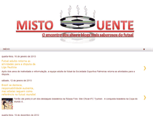 Tablet Screenshot of mistoquentedofutsal.blogspot.com