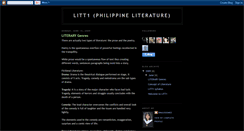 Desktop Screenshot of ghalegomez-philippineliterature.blogspot.com