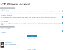 Tablet Screenshot of ghalegomez-philippineliterature.blogspot.com