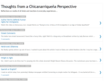 Tablet Screenshot of chicanarriquena.blogspot.com