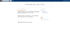 Desktop Screenshot of homemade-sex-toys.blogspot.com
