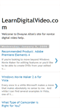 Mobile Screenshot of learndigitalvideo.blogspot.com