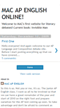 Mobile Screenshot of macapenglish.blogspot.com