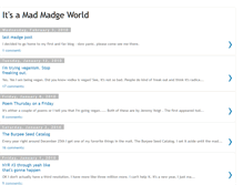 Tablet Screenshot of madmadgeworld.blogspot.com