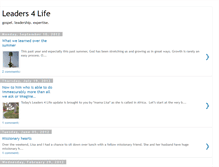 Tablet Screenshot of leaders4life-sierraleone.blogspot.com
