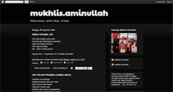 Desktop Screenshot of mukhlis-aminullah.blogspot.com