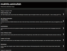 Tablet Screenshot of mukhlis-aminullah.blogspot.com