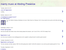 Tablet Screenshot of apmainlymusic.blogspot.com