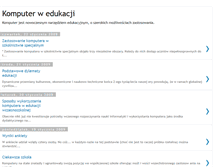 Tablet Screenshot of komputerwedukacji.blogspot.com