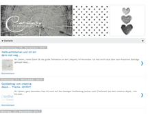 Tablet Screenshot of carolas-bastelstuebchen.blogspot.com