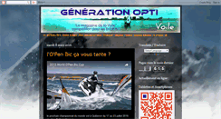 Desktop Screenshot of generation-opti.blogspot.com