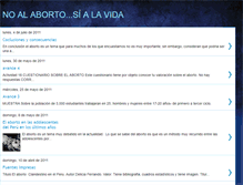 Tablet Screenshot of dile-no-al-aborto.blogspot.com