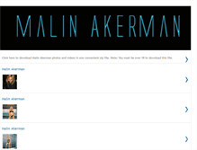 Tablet Screenshot of malinakerman.blogspot.com