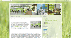 Desktop Screenshot of green-officecleaning.blogspot.com